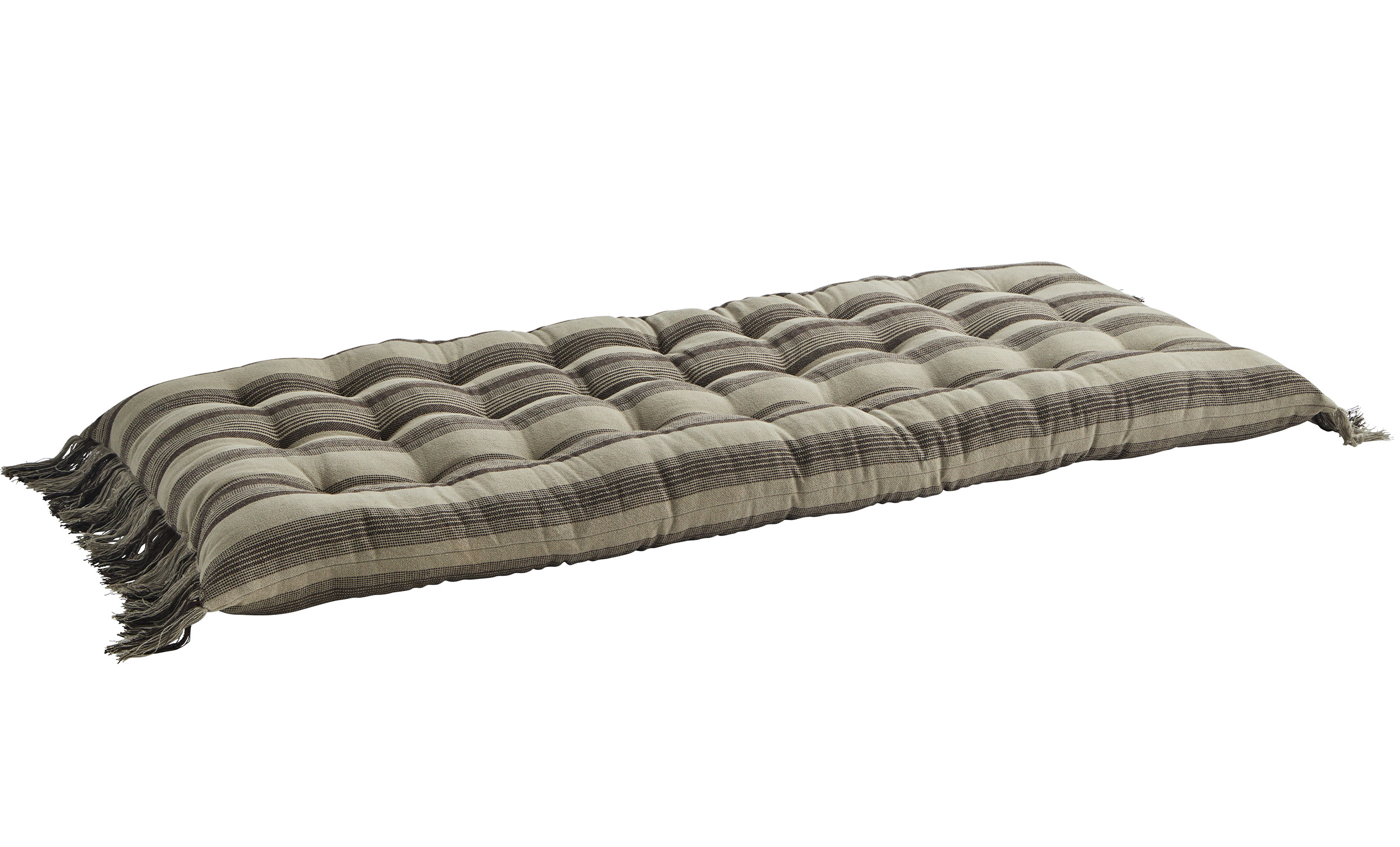 DYNA 60x140 Randig Khaki från Madam Stoltz, bild 2