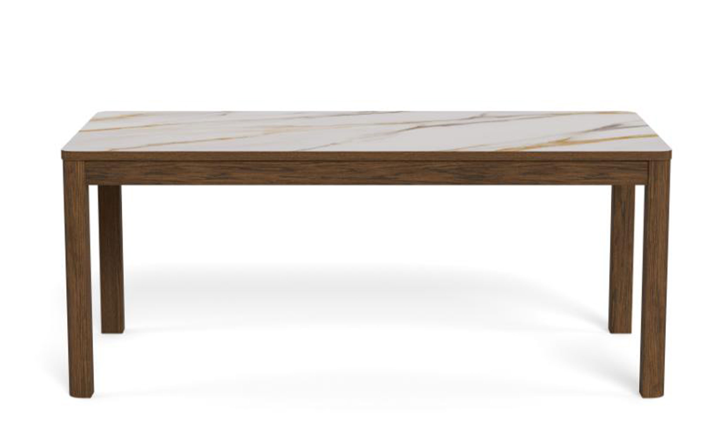 VELORIA Matbord 180 M�rkbrun