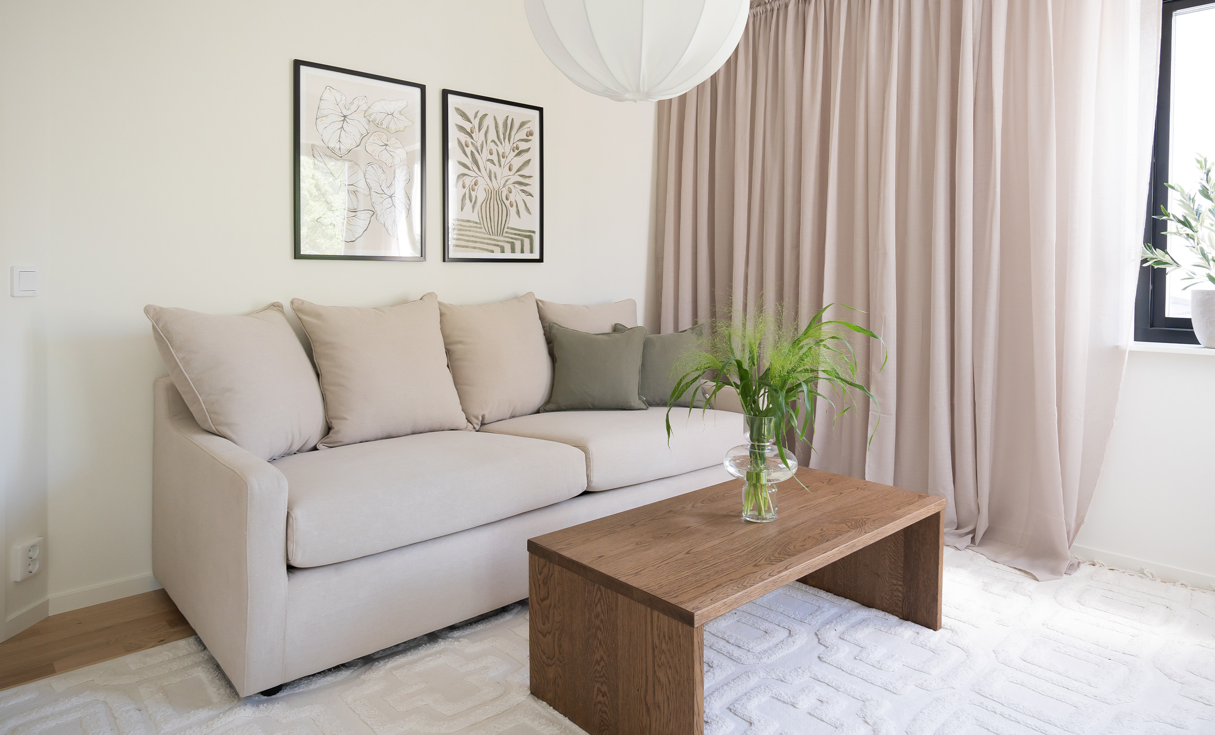 WELLINGTON Bäddsoffa Beige från SoffaDirekt, bild 2