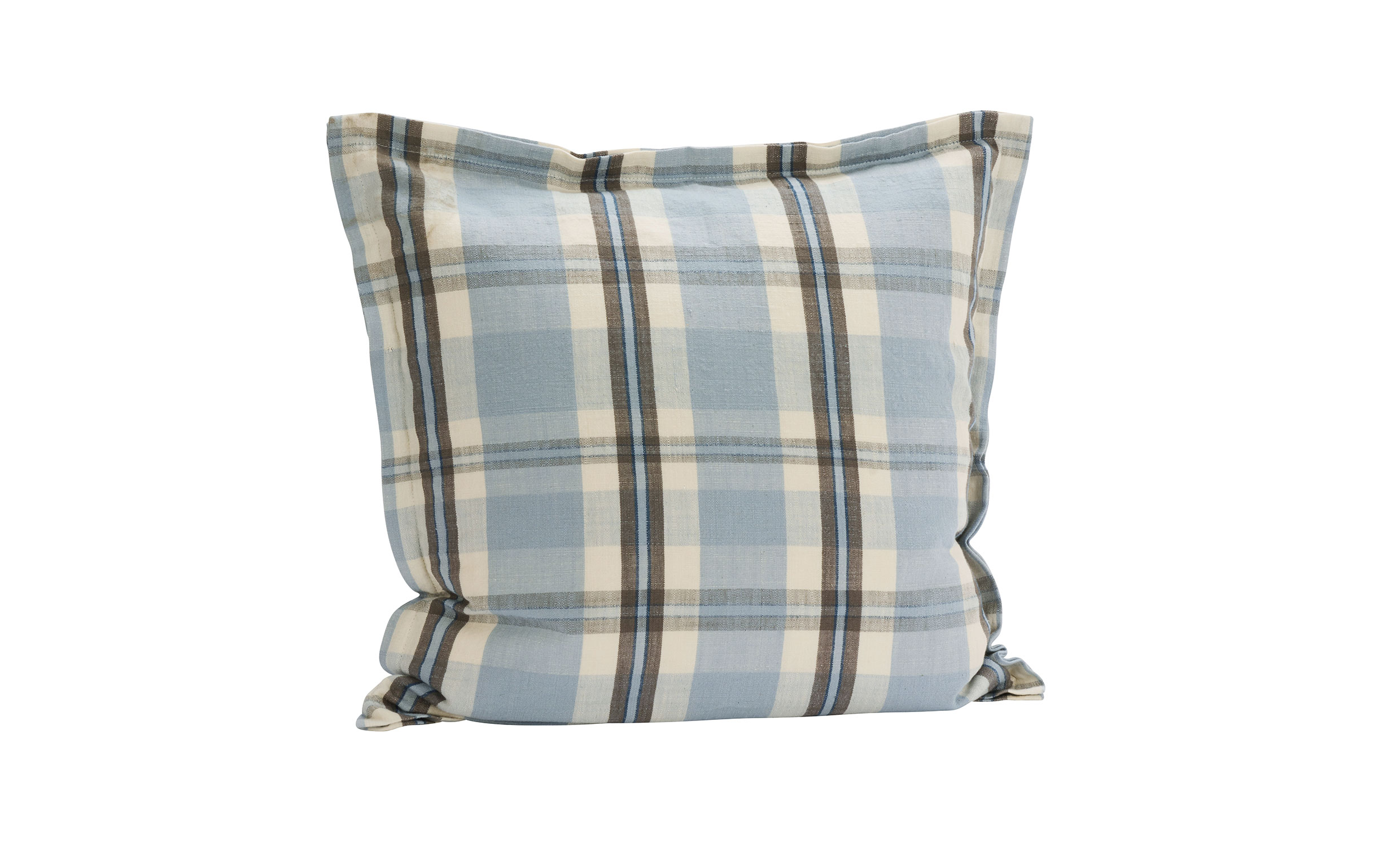 KUDDFODRAL 50x50 Ljusbl�/vit