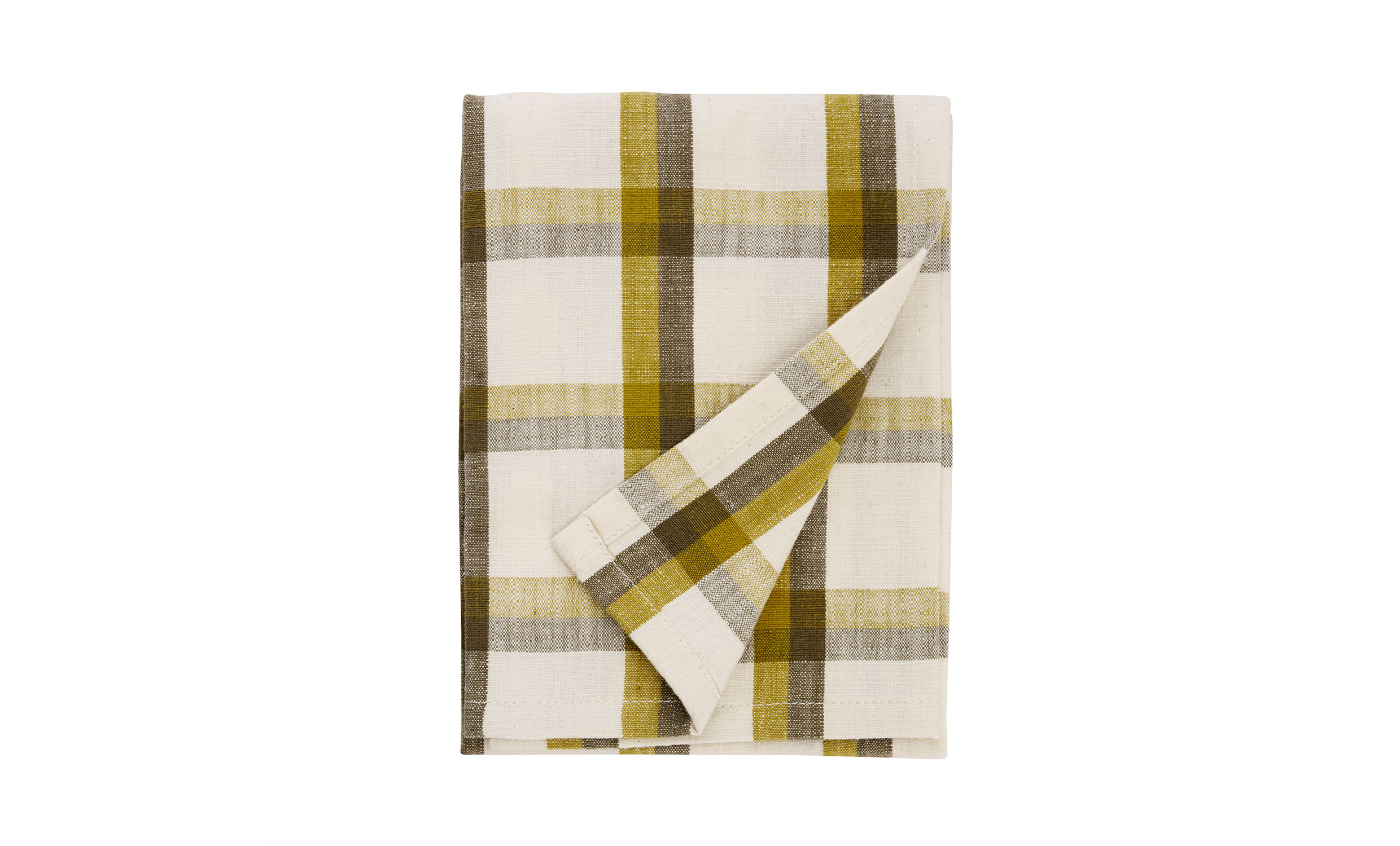 KÖKSHANDDUK Offwhite/Khaki
