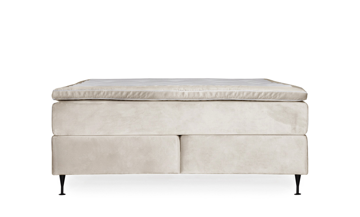 OPERA/PERLA Sängpaket 140 Sammet Beige från SoffaDirekt, bild 2