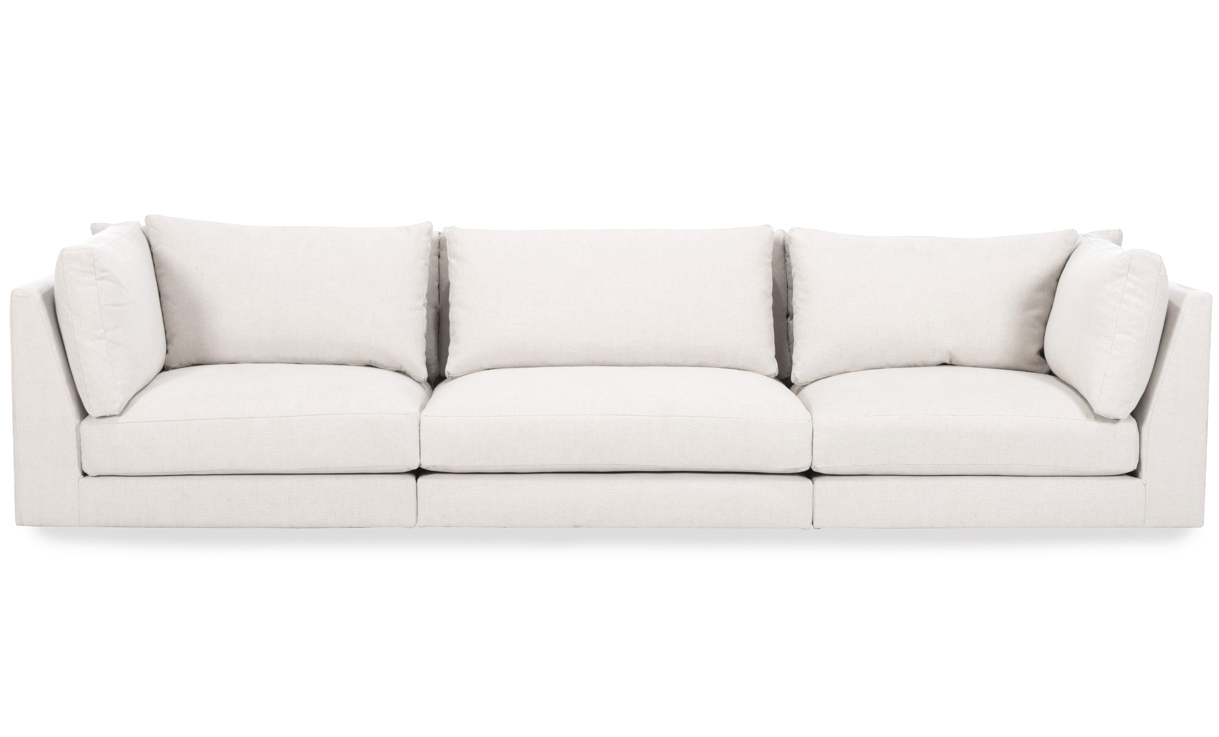 LYON 4-sits Modulsoffa Vit
