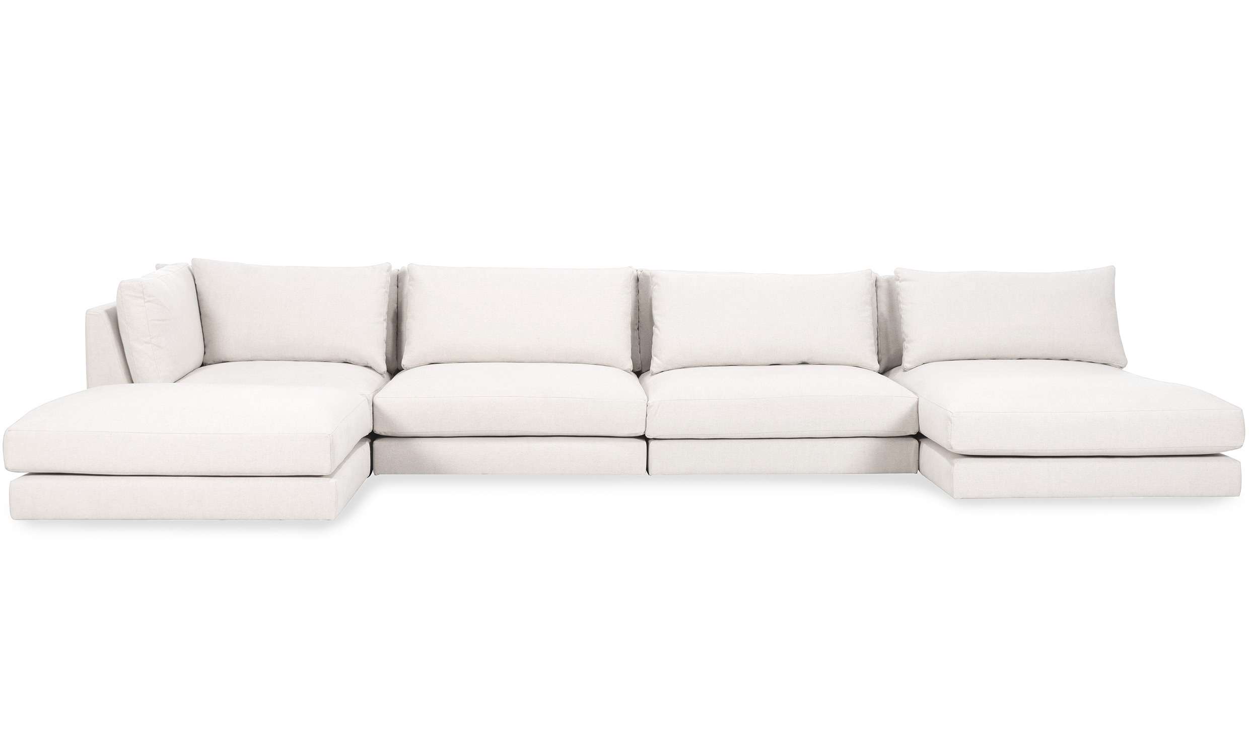 LYON Divansoffa Large Vndbar Vit
