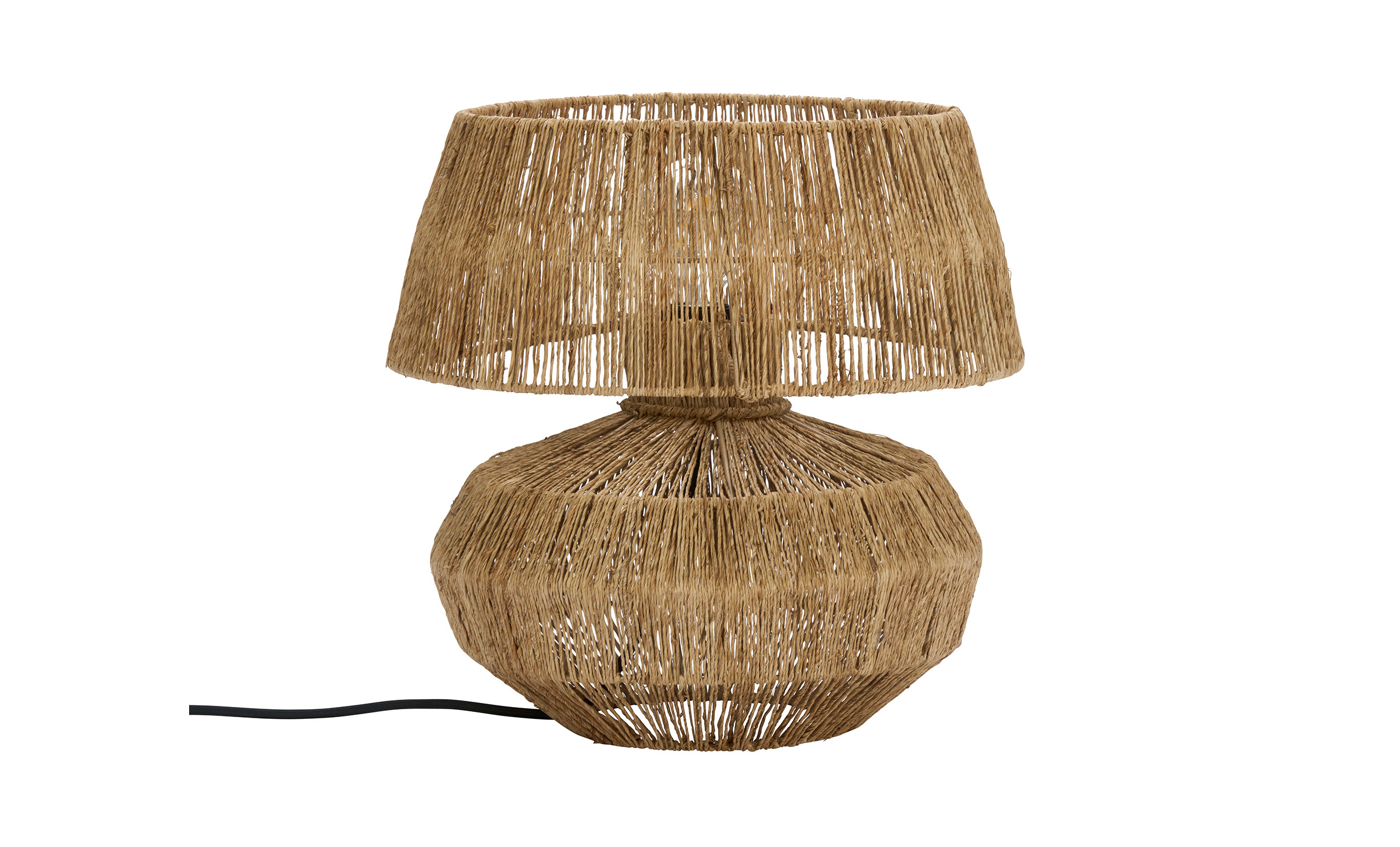 BORDSLAMPA Jute Natur