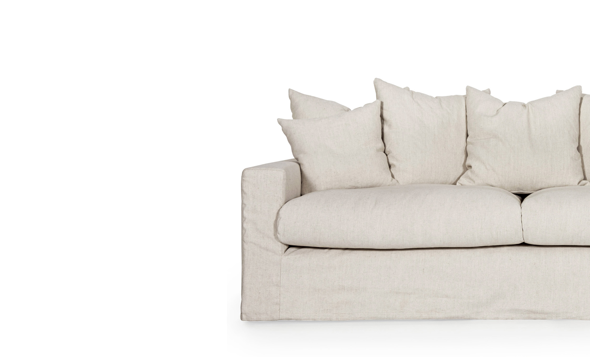 KLDSEL Monaco 3-sitssoffa Beige
