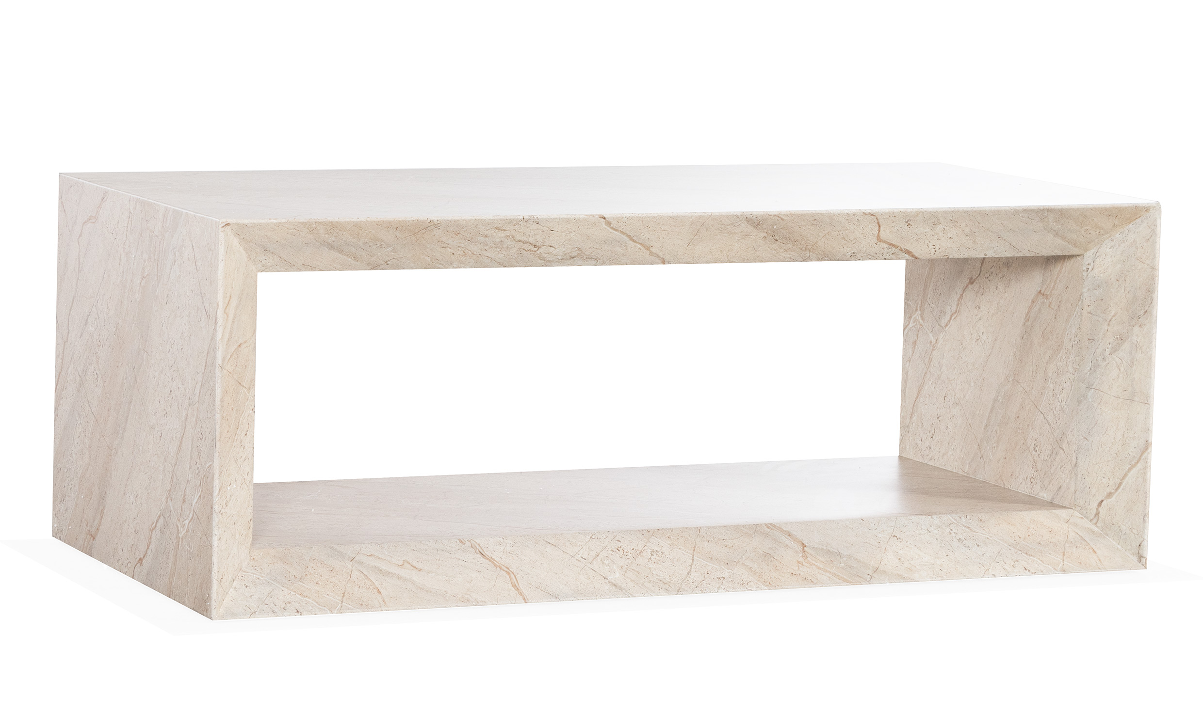 CATANIA DOUBLE Soffbord Beige