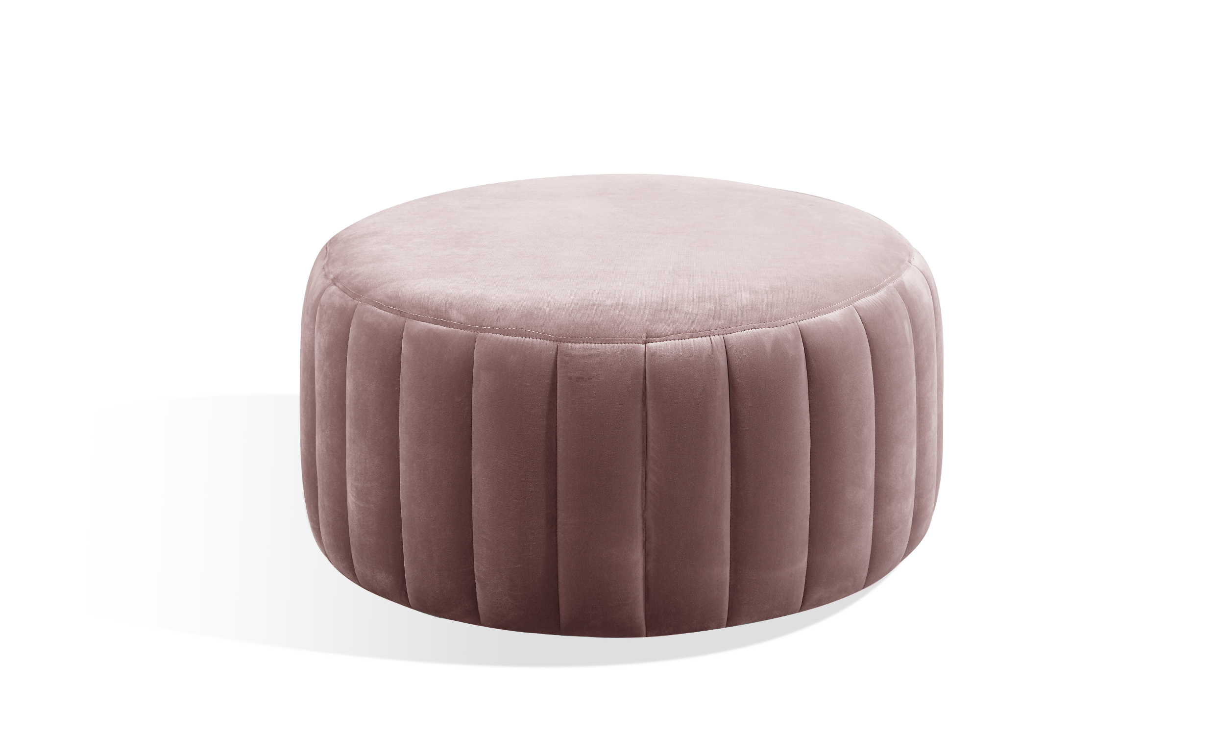 DONNA Sittpuff Velvet Rosa Shoppa hos SoffaDirekt BELGRAVIA Sittpuff Velvet Aluminium Shoppa hos SoffaDirekt