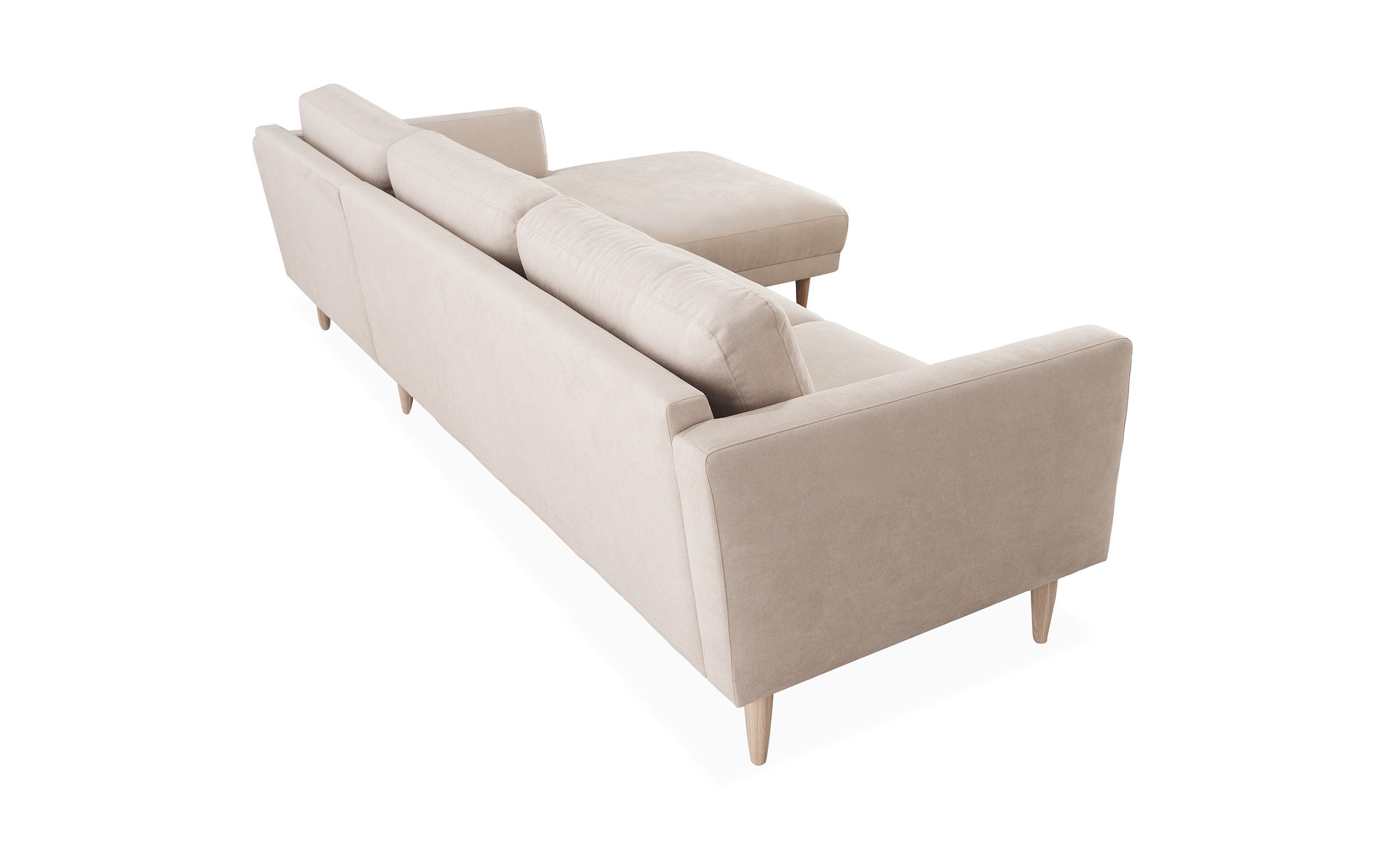 PORTOFINO Divansoffa Höger Beige Ekben från SoffaDirekt, bild 2