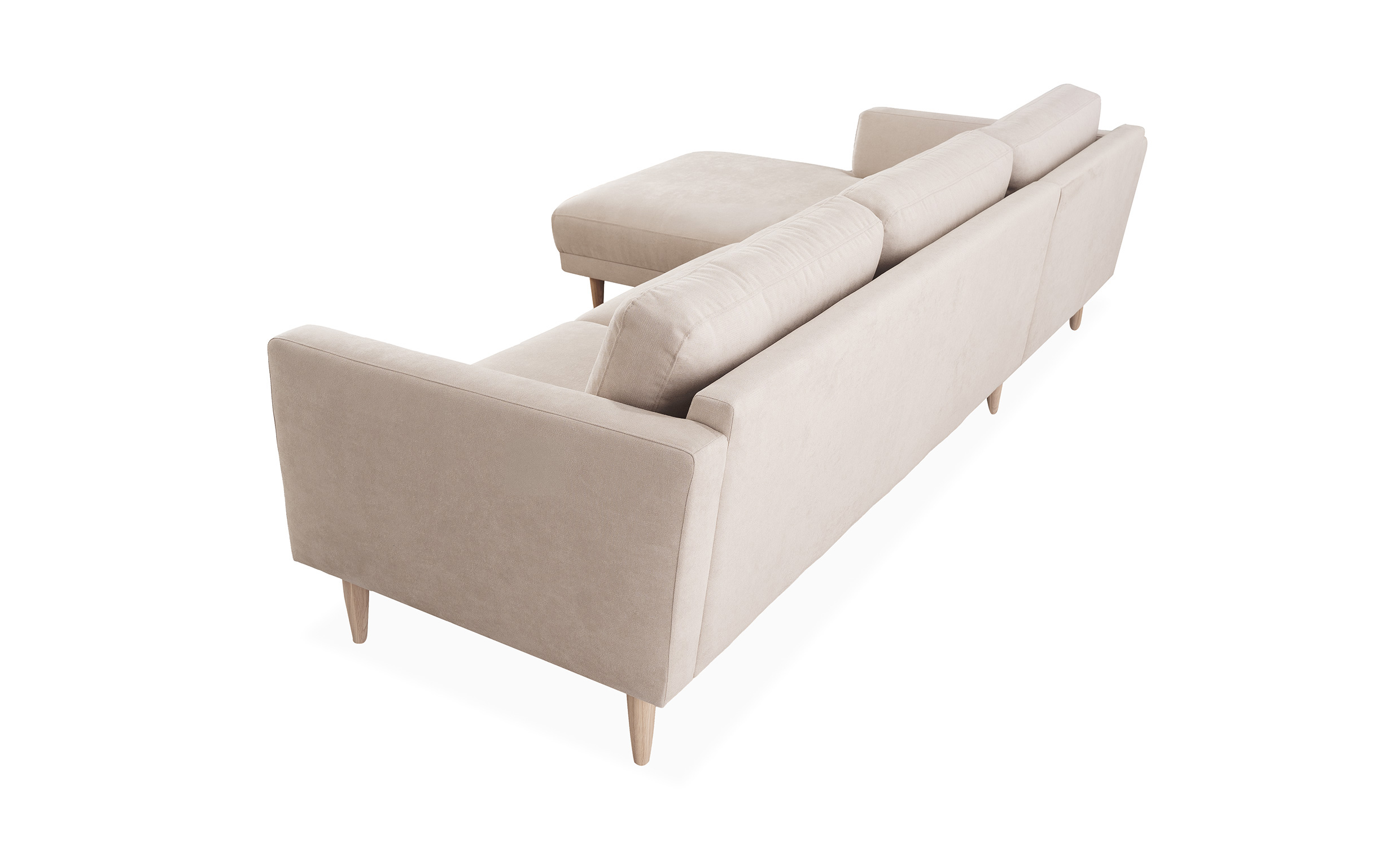 PORTOFINO Divansoffa Vänster Beige Ekben från SoffaDirekt, bild 2