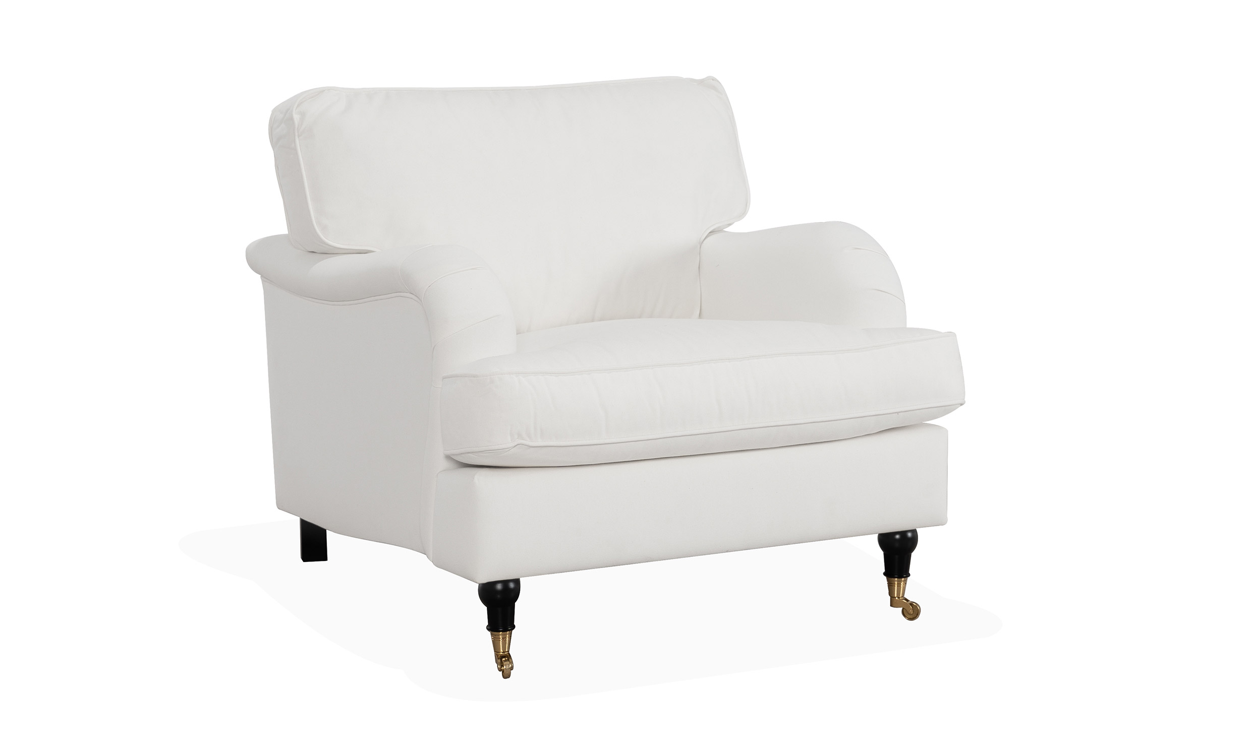 SKAGEN Fåtölj Velvet Mörkblå från SoffaDirekt, bild 2
