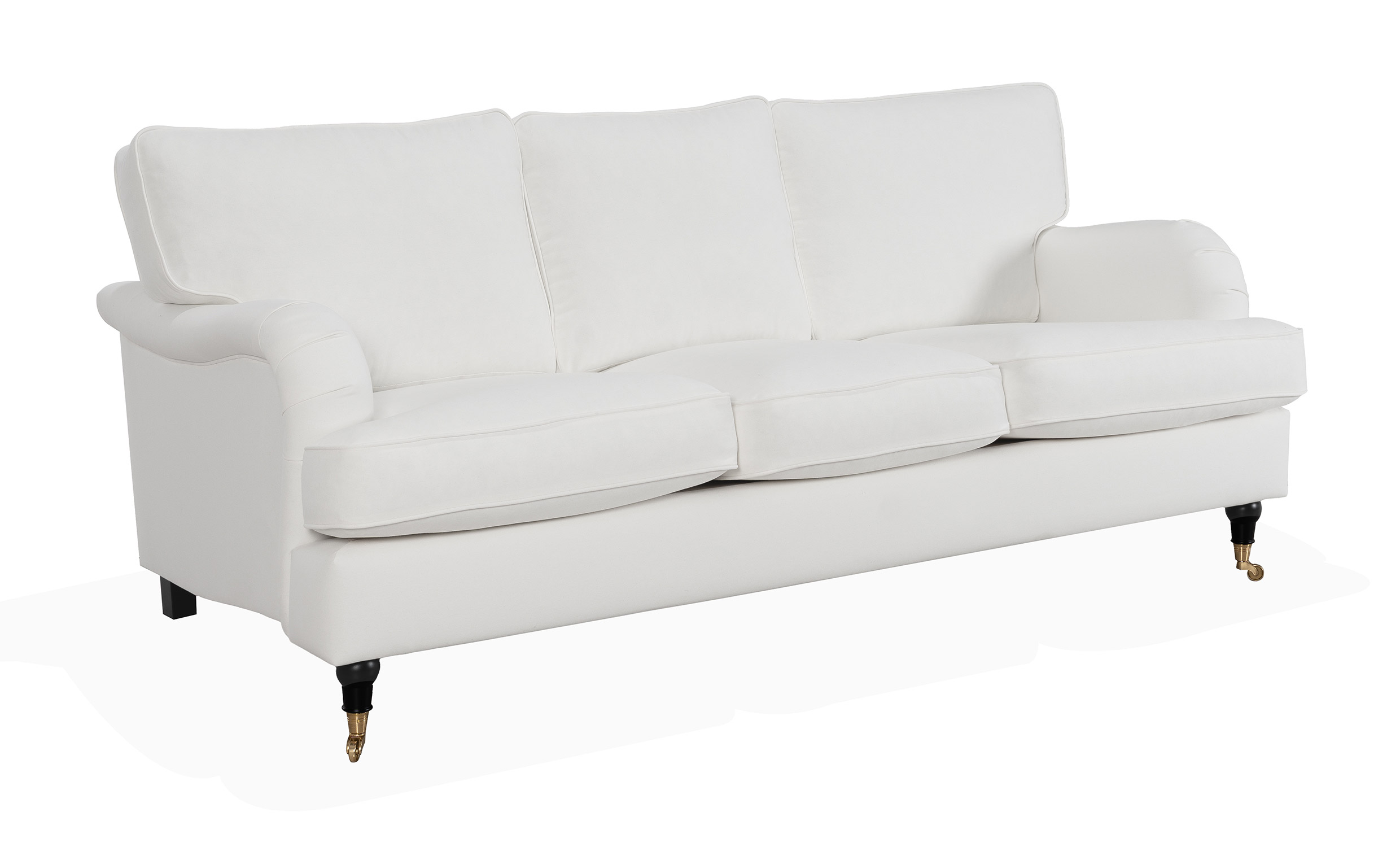 SKAGEN 3-sitssoffa Velvet Mörkblå från SoffaDirekt, bild 2