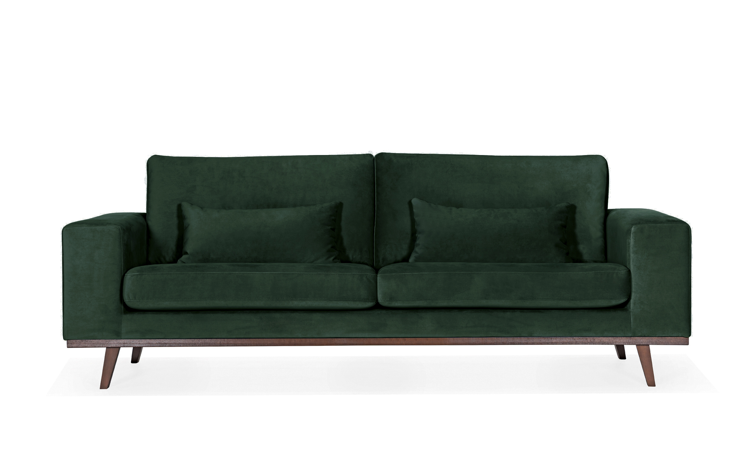 STOCKHOLM 3-sits soffa Velvet Edition Grön - Köp på SoffaDirekt.se