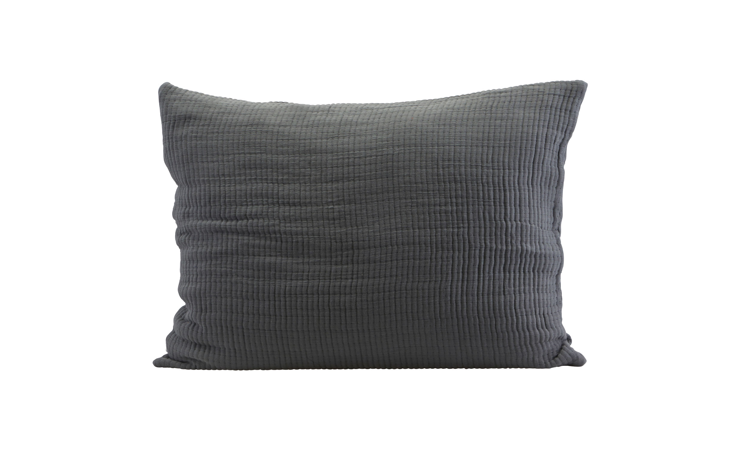 LIA Kuddfodral 80x60 Mrkgr