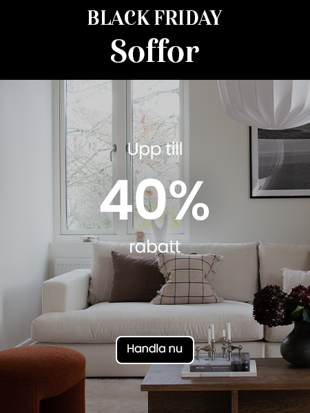 Soffor - upp till 40% rabatt