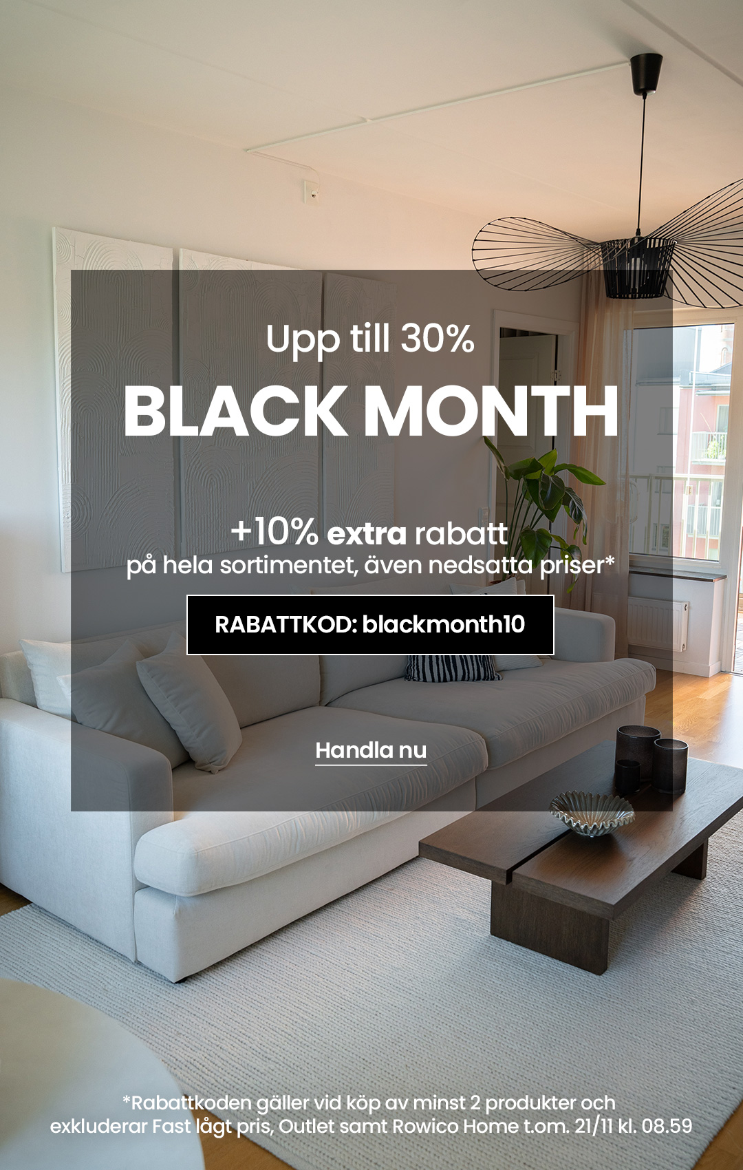 Black Month - upp till 30%