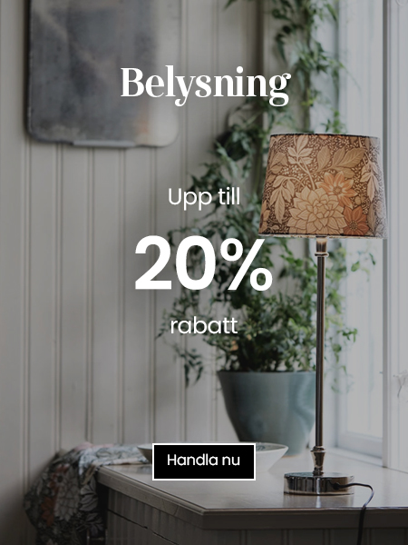 Belysning - upp till 20%
