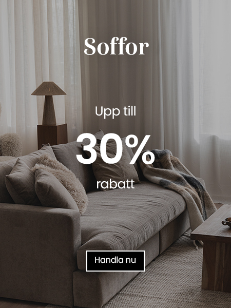 Soffor - upp till 30% rabatt