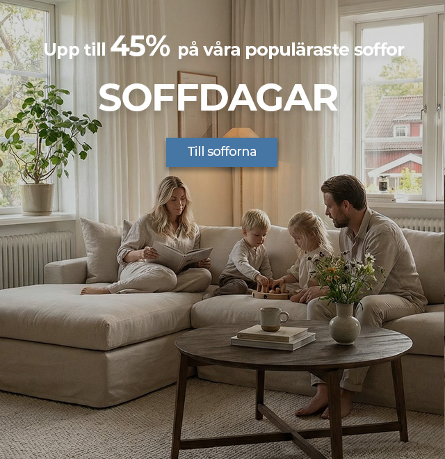 Soffdagar - upp till 45%