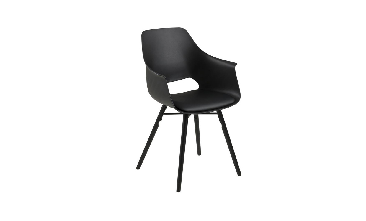 RSTA Stol Svart i gruppen Matplats / Sittmbler / Stolar hos SoffaDirekt.se (0000074082)
