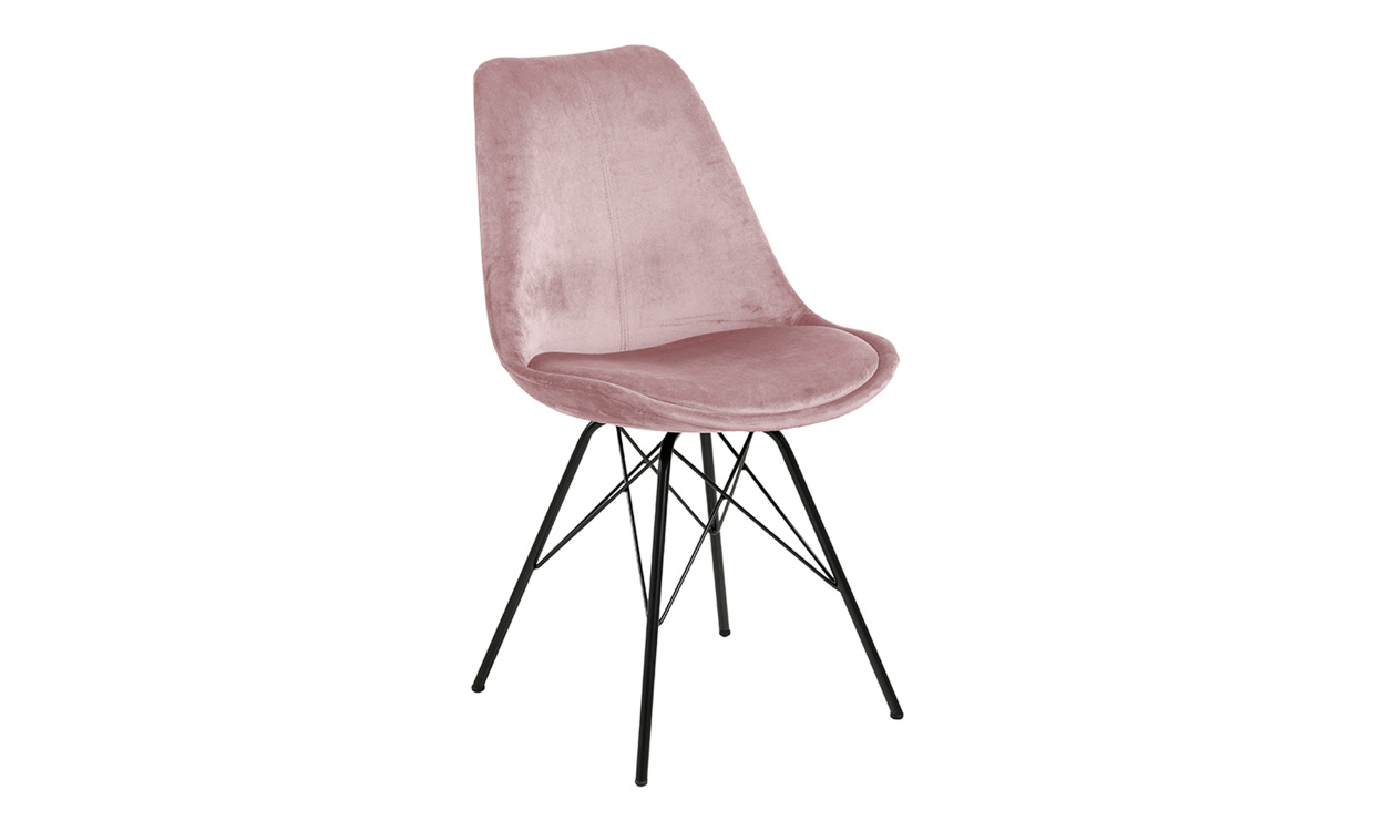 BARBARA Stol Rosa Sammet i gruppen Matplats / Sittmbler / Stolar hos SoffaDirekt.se (0000082042)