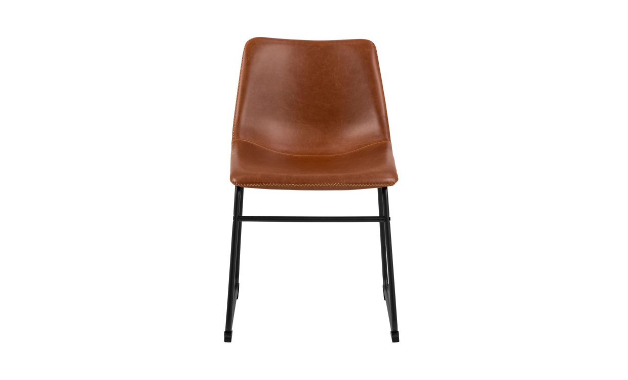 LEYA Matstol Brun i gruppen Matplats / Sittmbler / Stolar hos SoffaDirekt.se (0000103460)