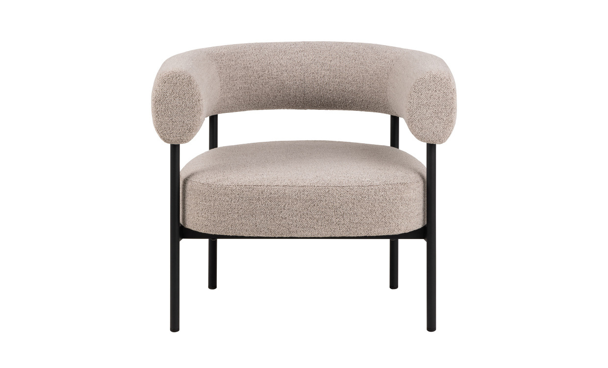 KIARA Loungestol Beige i gruppen Vardagsrum / Ftljer hos SoffaDirekt.se (0000103506)