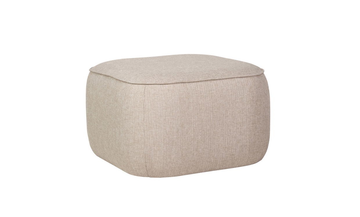 PUFF Beige i gruppen Vardagsrum / Ftljer / Sittpuffar hos SoffaDirekt.se (021402)