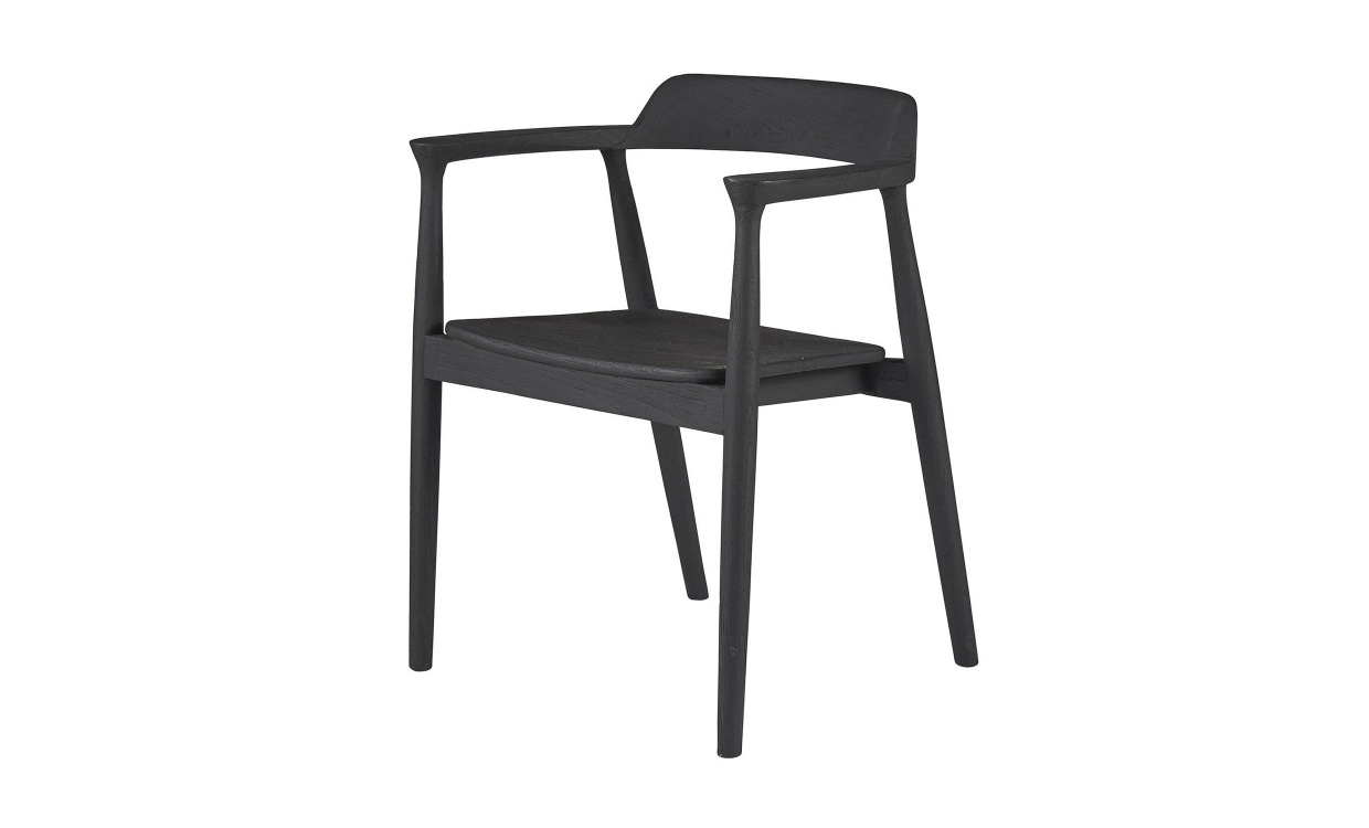 YORK Karmstol Svart i gruppen Matplats / Sittmbler / Stolar hos SoffaDirekt.se (02331)
