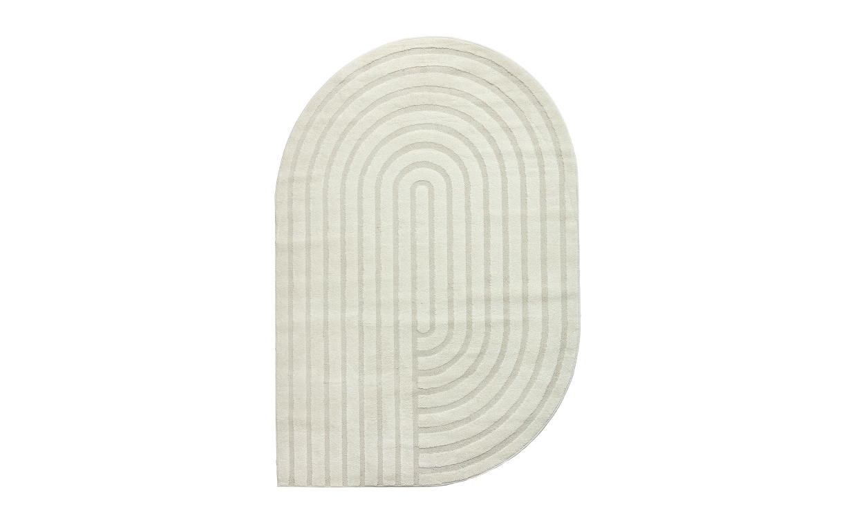 TILLY Matta 160x230 Offwhite i gruppen Mattor & Textil / Mattor / Wiltonmattor hos SoffaDirekt.se (03-84)