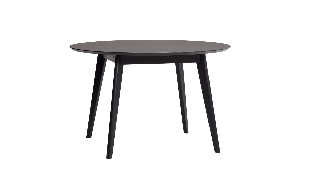 STAY Matbord Runt Svart i gruppen Matplats / Bord / Matbord hos SoffaDirekt.se (051101)