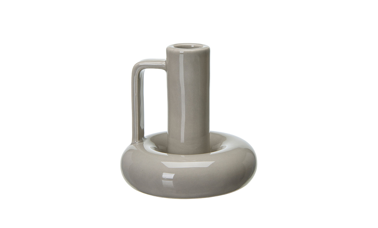 AMARA Ljusstake 11x10 Gr� i gruppen Dekoration / Ljusstakar och Lyktor hos SoffaDirekt.se (07058)