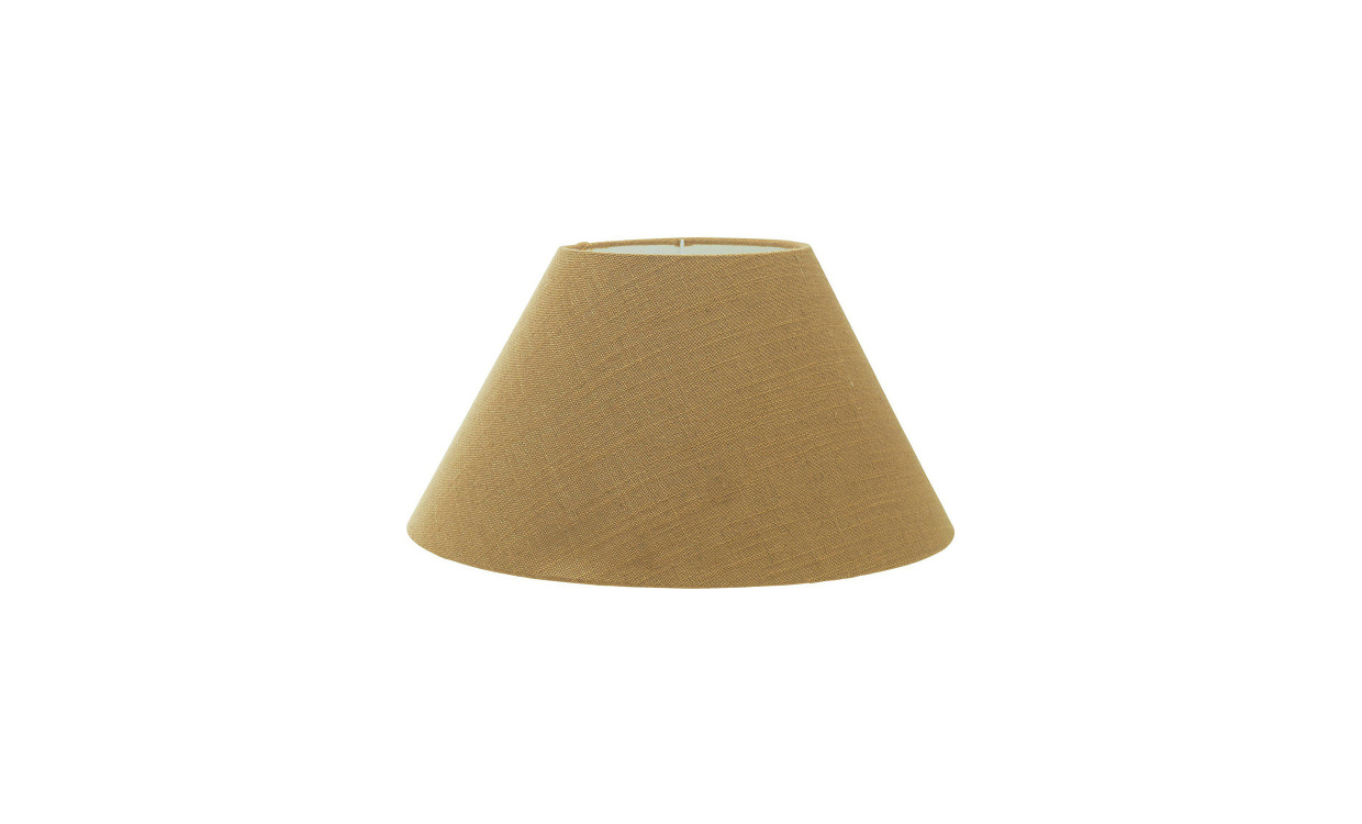 EMPIRE Lampskrm Florenzo Ochre 22cm i gruppen Belysning / Tillbehr / Lampskrmar hos SoffaDirekt.se (0822-1314)