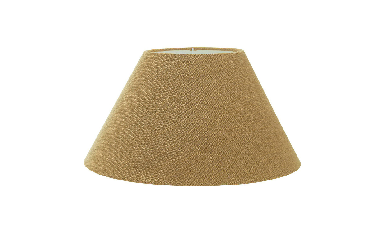 EMPIRE Lampskrm Florenzo Ochre 42cm i gruppen Belysning / Tillbehr / Lampskrmar hos SoffaDirekt.se (0842-1314)