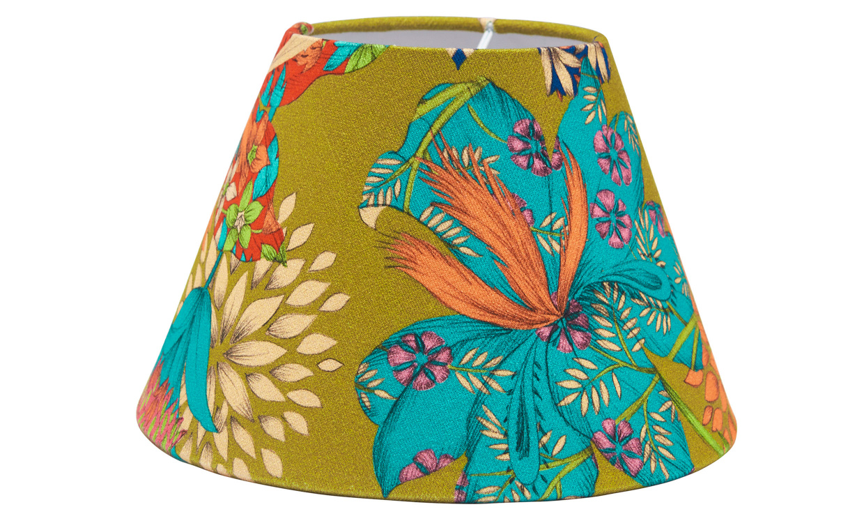 EMPIRE Lampskrm 42cm Oliv i gruppen Belysning / Tillbehr / Lampskrmar hos SoffaDirekt.se (0842-2604)