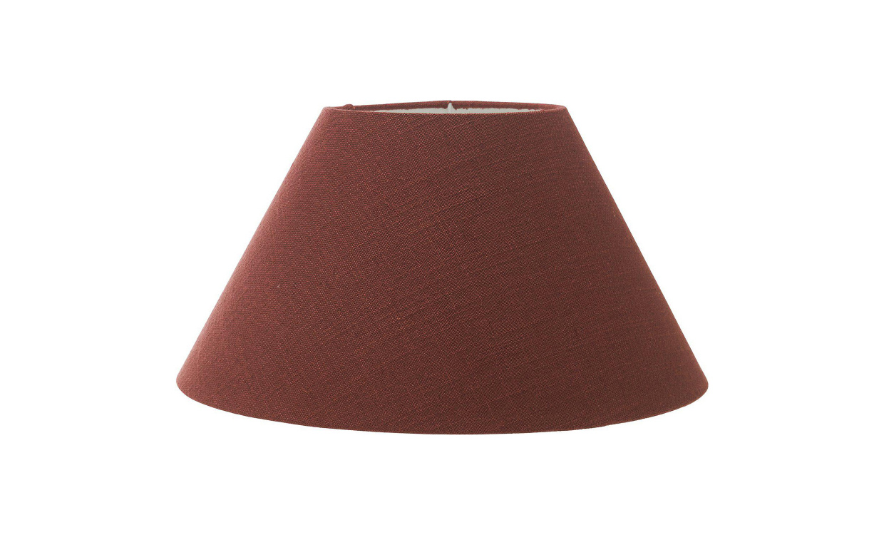 EMPIRE Lampskrm Florenzo Red 50cm i gruppen Belysning / Tillbehr hos SoffaDirekt.se (0850-7738)