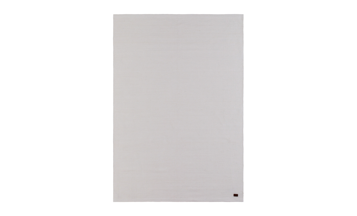 HELGA Matta 160x230 Vit i gruppen Mattor & Textil / Mattor / Bomullsmattor hos SoffaDirekt.se (10010)