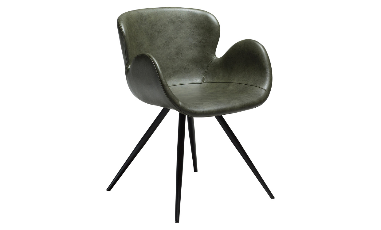 GAIA Stol PU Grn i gruppen Matplats / Sittmbler / Stolar hos SoffaDirekt.se (100200130)