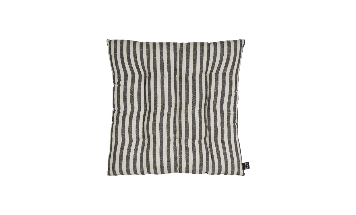 ARILD Sittdyna 38x38 Svart/Natur i gruppen Mattor & Textil / Dynor hos SoffaDirekt.se (10026322805)