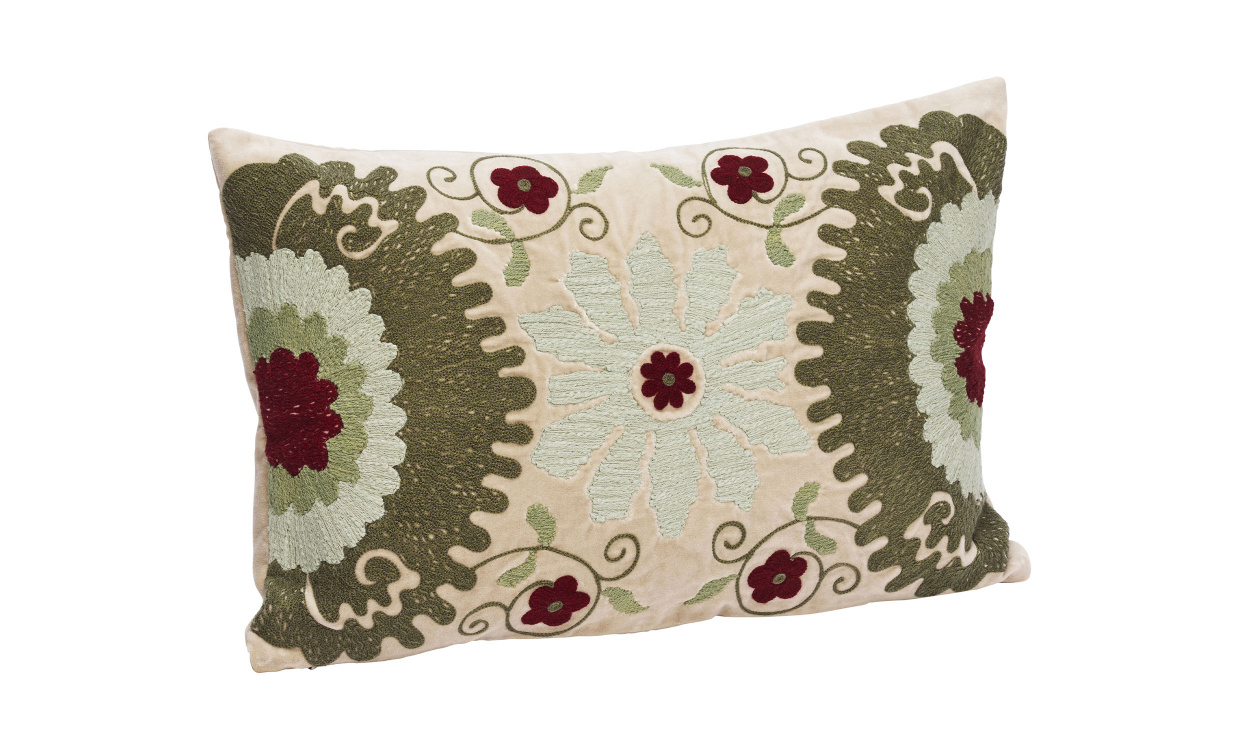 KUDDFODRAL Sammet 40x60 Gr/Oliv i gruppen Mattor & Textil / Prydnadskuddar / Kuddfodral hos SoffaDirekt.se (1024-02A)