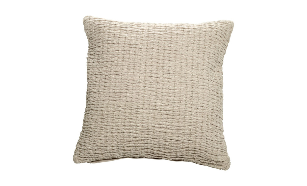 VINNY Kuddfodral 45x45 Creme i gruppen Mattor & Textil / Prydnadskuddar / Kuddfodral hos SoffaDirekt.se (104252)