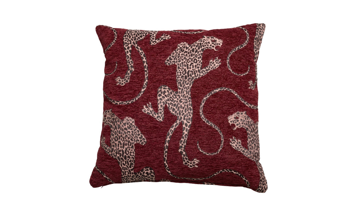 ELIO Kuddfodral 50x50 Vinröd i gruppen Mattor & Textil / Prydnadskuddar / Kuddfodral hos SoffaDirekt.se (104339)