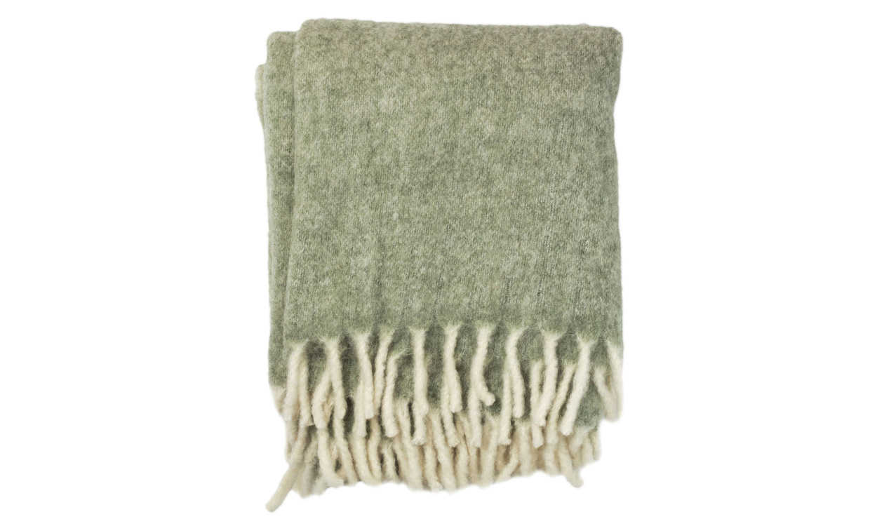 MORGAN Pld Ljusgrn i gruppen Mattor & Textil / Pldar hos SoffaDirekt.se (104551)