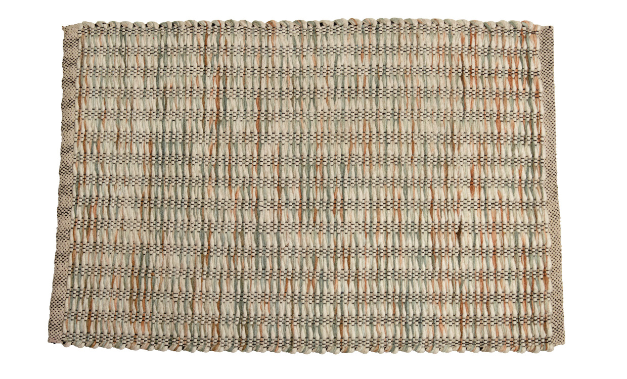 MILA Drrmatta 60x90 Creme/Rost i gruppen Mattor & Textil / Mattor / Jutemattor hos SoffaDirekt.se (104566)