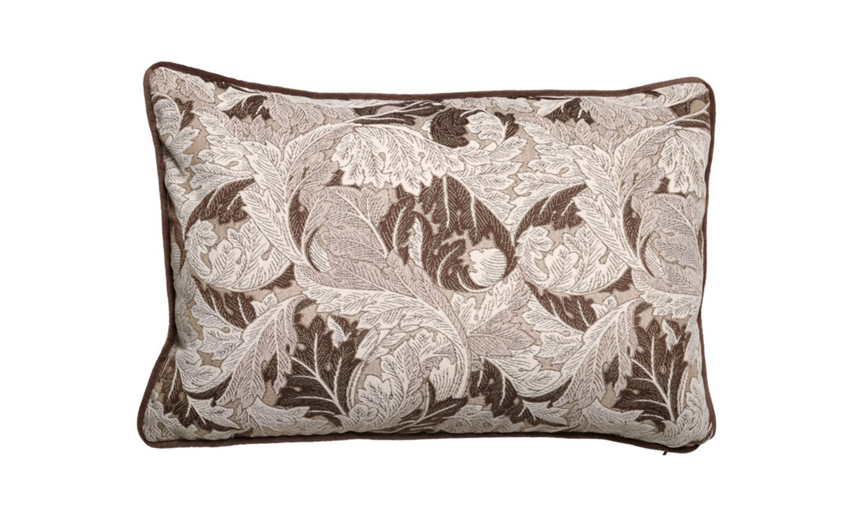 SELENA Kuddfodral 40x60 Brun/Beige i gruppen Mattor & Textil / Prydnadskuddar / Kuddfodral hos SoffaDirekt.se (104879)