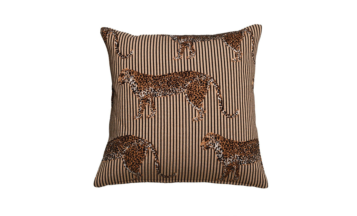 QVINTUS Kuddfodral 50x50 Svart/Kamel i gruppen Mattor & Textil / Prydnadskuddar / Kuddfodral hos SoffaDirekt.se (104894)