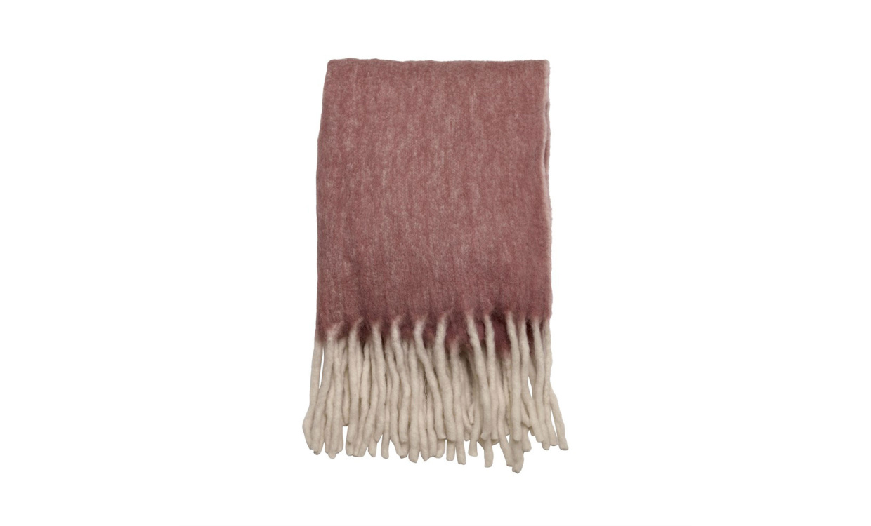 MORGAN Pläd 130x170 Lila i gruppen Mattor & Textil / Plädar hos SoffaDirekt.se (104941)