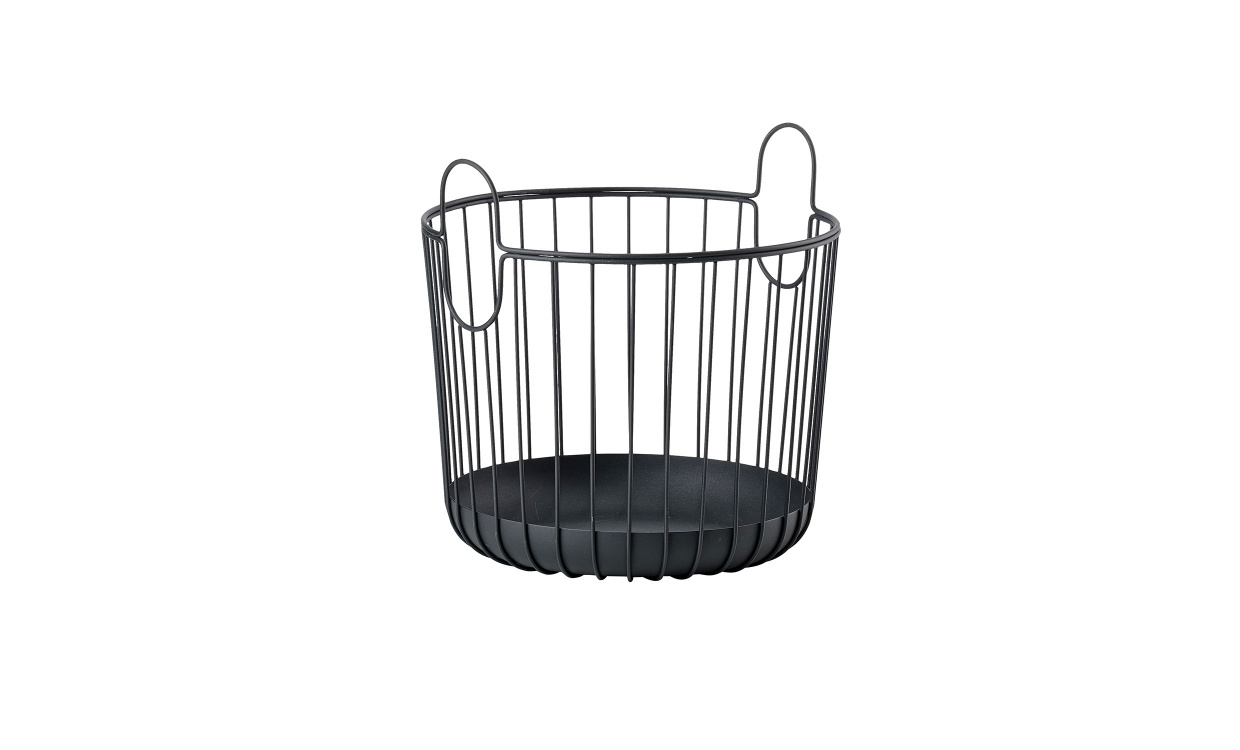 INU Korg 30cm Svart i gruppen Dekoration / Korgar och Frvaring hos SoffaDirekt.se (10554)