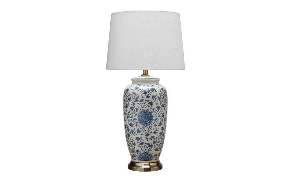 LI JING Bordslampa Vit/Bl i gruppen Belysning / Lampor / Bordslampor hos SoffaDirekt.se (1104903-35166)