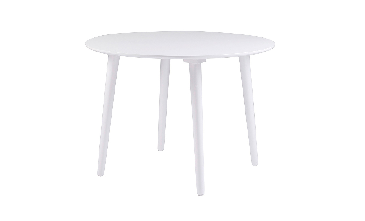 LOTTA Matbord 106 Vit i gruppen Matplats / Bord / Matbord hos SoffaDirekt.se (110646)